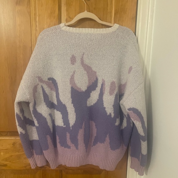 Purple Flame Sweater - Picture 2 of 6